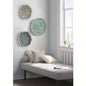 Textured 3 - piece Metal Disc Wall Decor Set