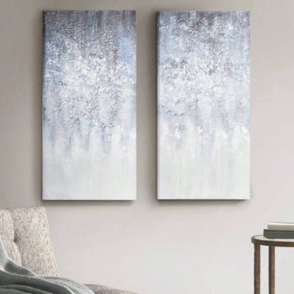 Heavily Embellished 2 - piece Canvas Wall Art Set
