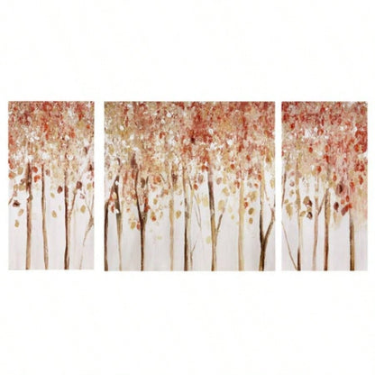 Triptych 3 - piece Textured Canvas Wall Art Set