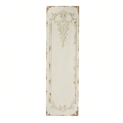 Set of 3 Large White Wall Art Panel, Rectangle Wall Sculpture, Wall Dcor Living Room Dining Room Office Bedroom, 21x 71