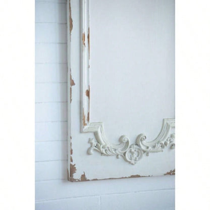 Set of 3 Large White Wall Art Panel, Rectangle Wall Sculpture, Wall Dcor Living Room Dining Room Office Bedroom, 21x 71