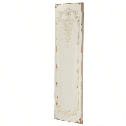 Set of 3 Large White Wall Art Panel, Rectangle Wall Sculpture, Wall Dcor Living Room Dining Room Office Bedroom, 21x 71