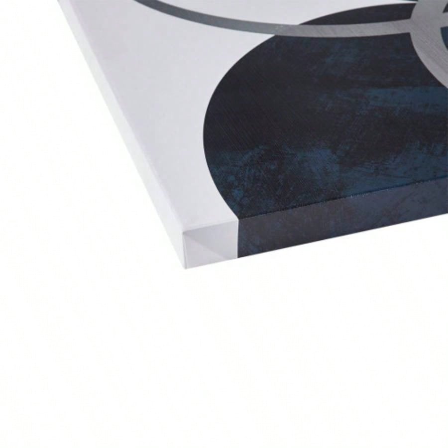 Silver Foil Abstract 2 - piece Canvas Wall Art Set