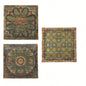 S/3 24x24 Multi - Colored Square Wall Art