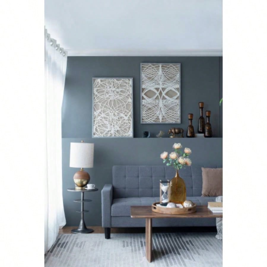 S/2 Leaf Shadow Box Wall Dcor, 23.5x1x35.5
