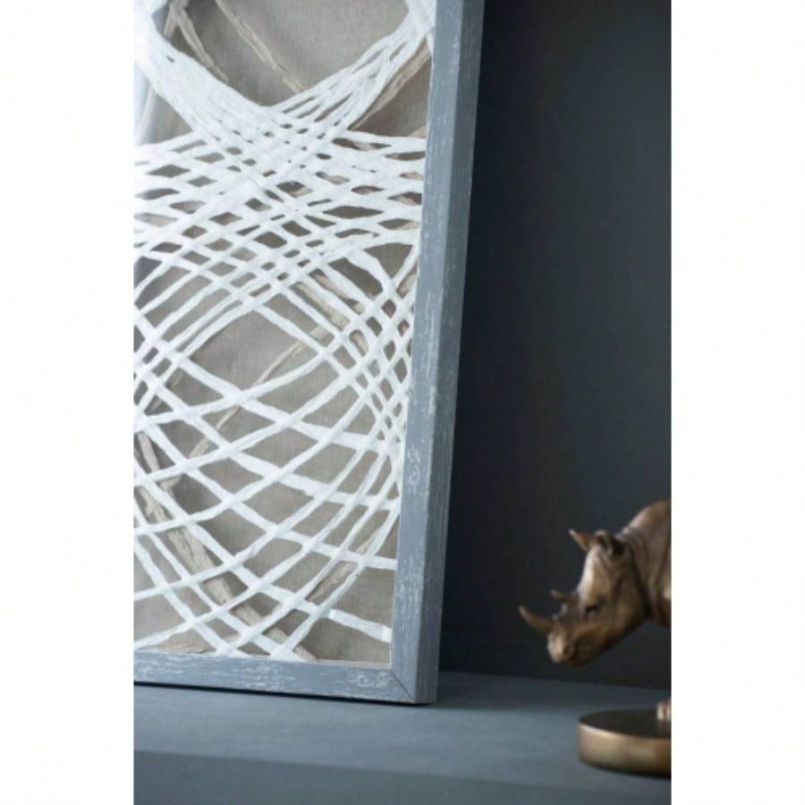 S/2 Leaf Shadow Box Wall Dcor, 23.5x1x35.5