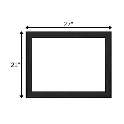 Headin Home By Billy Jacobs, Printed Wall Art, Ready To Hang Framed Poster, Black Frame