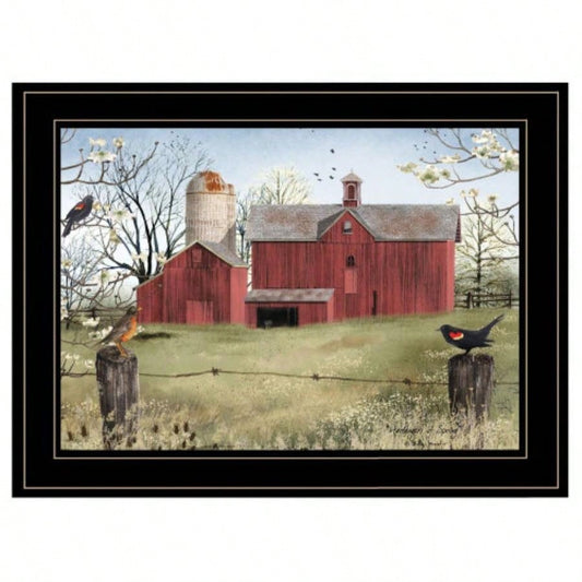 Harbingers of Spring by Billy Jacobs, Ready to Hang Framed Print, Black Frame