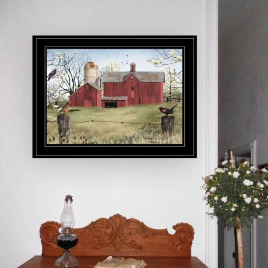 Harbingers of Spring by Billy Jacobs, Ready to Hang Framed Print, Black Frame