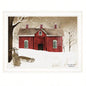 New Fallen Snow by Billy Jacobs, Ready to Hang Framed Print, White Frame