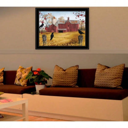 Autumn Gold by Billy Jacobs, Ready to Hang Framed Print, Black Frame