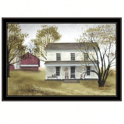 Summer Afternoon by Billy Jacobs, Ready to Hang Framed Print, Black Frame