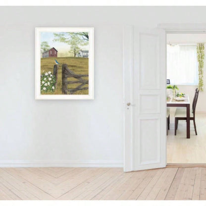 Mornings Glory by Billy Jacobs, Ready to Hang Framed Print, White Frame