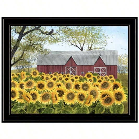 Sunshine by Billy Jacobs, Ready to Hang Framed Print, Black Frame