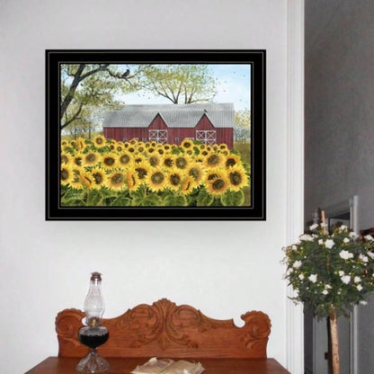 Sunshine by Billy Jacobs, Ready to Hang Framed Print, Black Frame