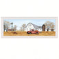 Autumn on Farm by Billy Jacobs, Ready to Hang Framed Print, White Frame