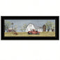 Spring On Farm by Billy Jacobs, Ready to Hang Framed Print, Black Frame