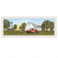 Summer on Farm by Billy Jacobs, Ready to Hang Framed Print, White Frame