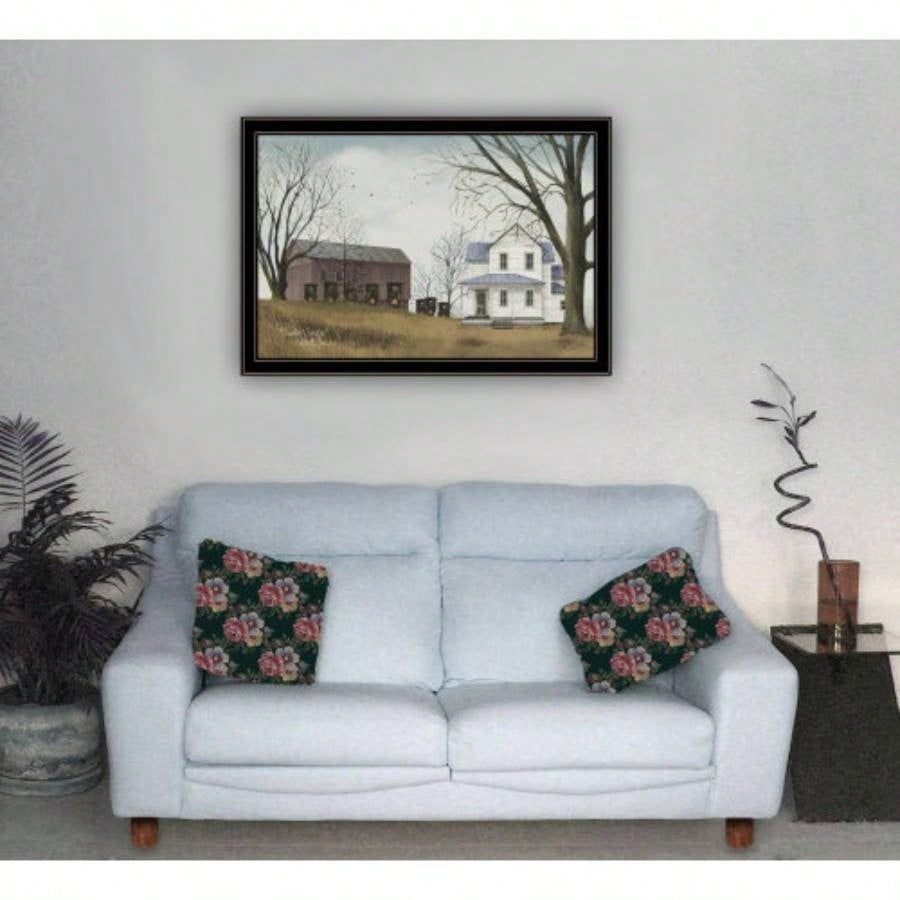 Sunday Service by Billy Jacobs, Ready to Hang Framed Print, Black Frame