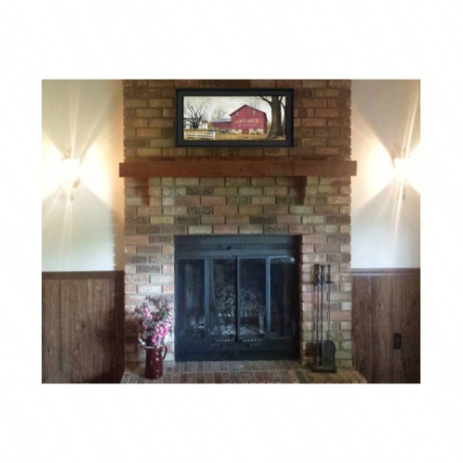 Antique Barn By Billy Jacobs, Printed Wall Art, Ready To Hang Framed Poster, Black Frame