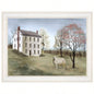 Spring at White House Farm by Billy Jacobs, Ready to Hang Framed Print, White Frame