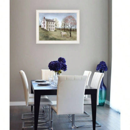 Spring at White House Farm by Billy Jacobs, Ready to Hang Framed Print, White Frame