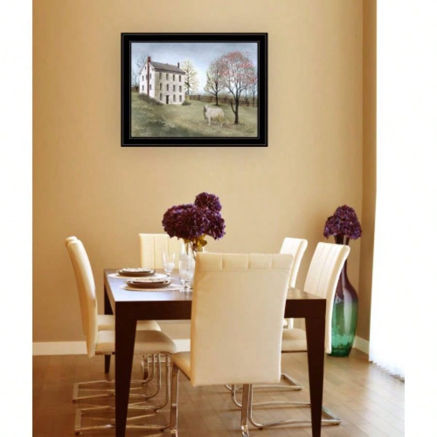 Spring at White House Farm by Billy Jacobs, Ready to Hang Framed Print, Black Frame