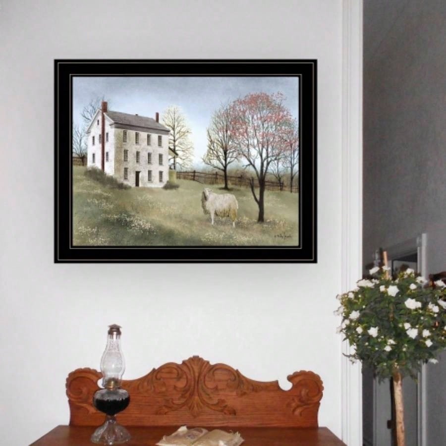 Spring at White House Farm by Billy Jacobs, Ready to Hang Framed Print, Black Frame