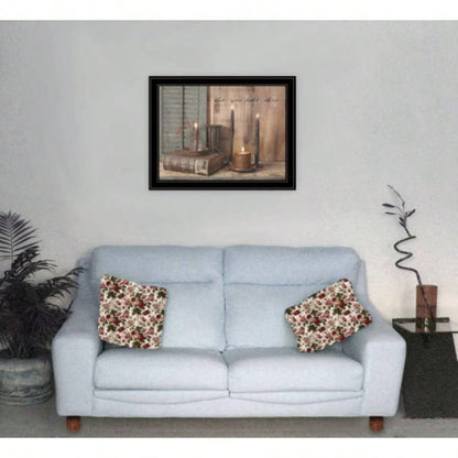 Let Your Light Shine by Billy Jacobs, Ready to Hang Framed Print, Black Frame