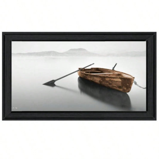 Solitude by Moises Levy, Ready to Hang Framed Print, Black Frame