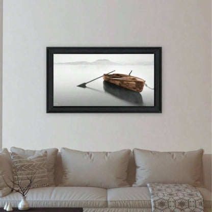 Solitude by Moises Levy, Ready to Hang Framed Print, Black Frame