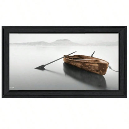 Solitude by Moises Levy, Ready to Hang Framed Print, Black Frame