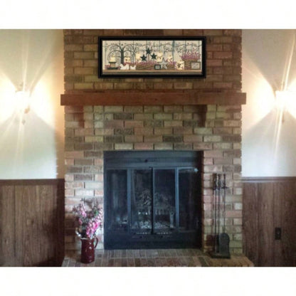 Willow Tree Shelf by Linda Spivey, Ready to Hang Framed Print, Black Frame