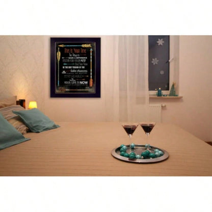 This is Your Time By Marla Rae, Printed Wall Art, Ready To Hang Framed Poster, Black Frame