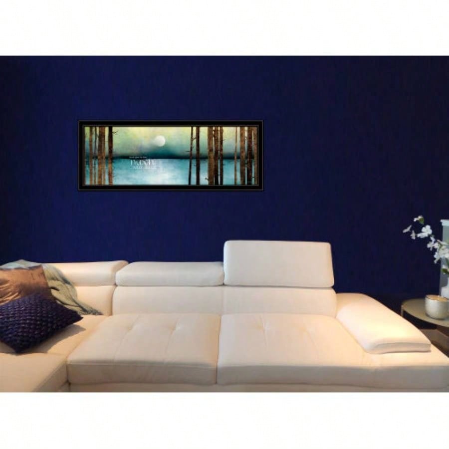 Love You to Moon and Back by Marla Rae, Ready to Hang Framed Print, Black Frame