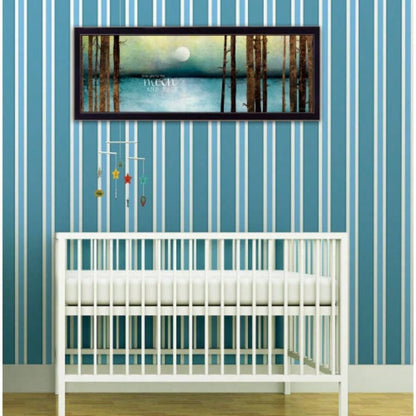 Love You to Moon and Back by Marla Rae, Ready to Hang Framed Print, Black Frame