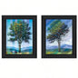 Catching Light as Time Passes 2 - Piece Vignette by Tim Gagnon, Black Frame