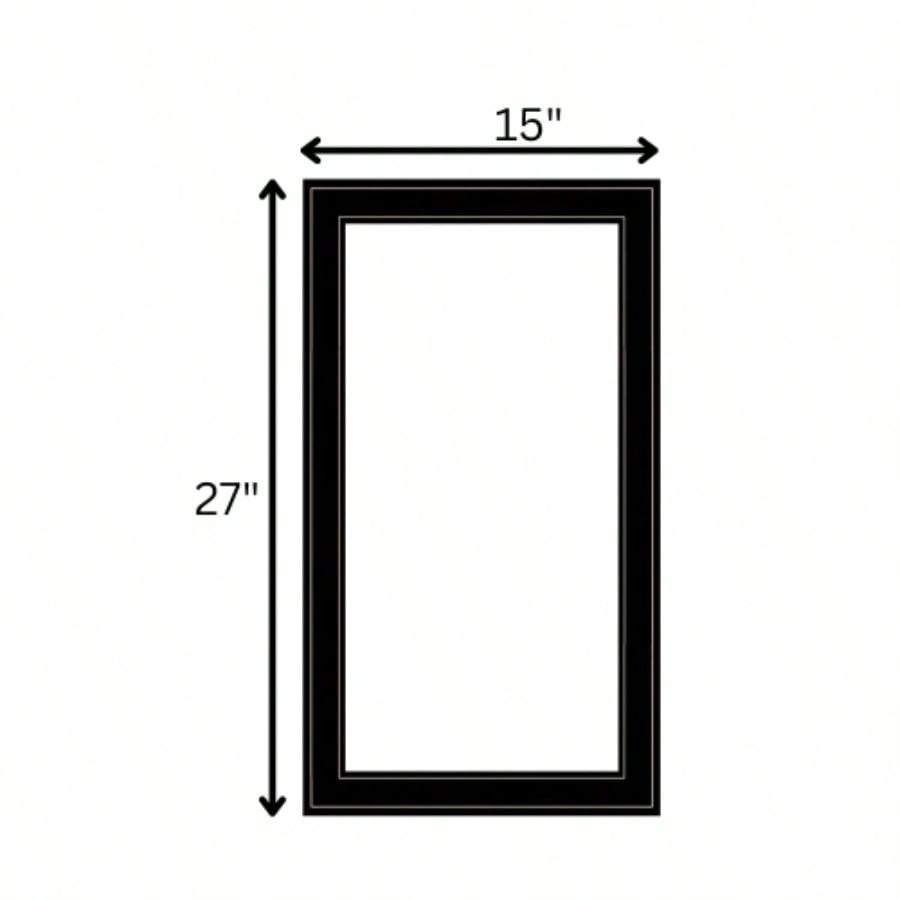 Floral Field 2 - Piece Vignette by Norman, Black Frame