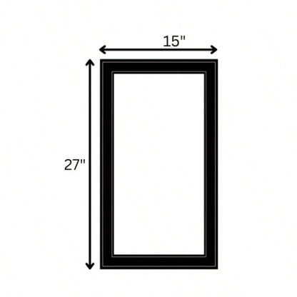 Floral Field 2 - Piece Vignette by Norman, Black Frame