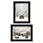 Antique 2 - Piece Vignette by Lori Deiter, Black Frame
