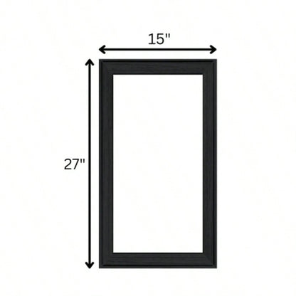 Eye Charts 2 - Piece Vignette by Marla Rae, Black Frame