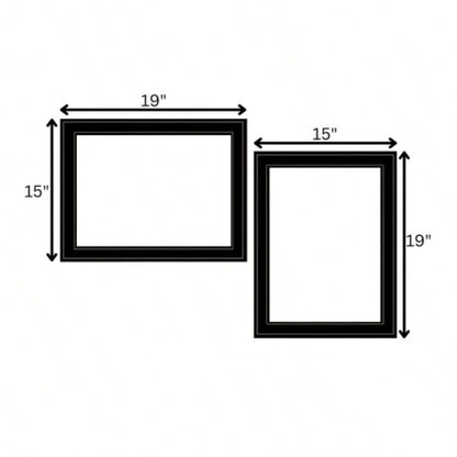 Antique 2 - Piece Vignette by Lori Deiter, Black Frame