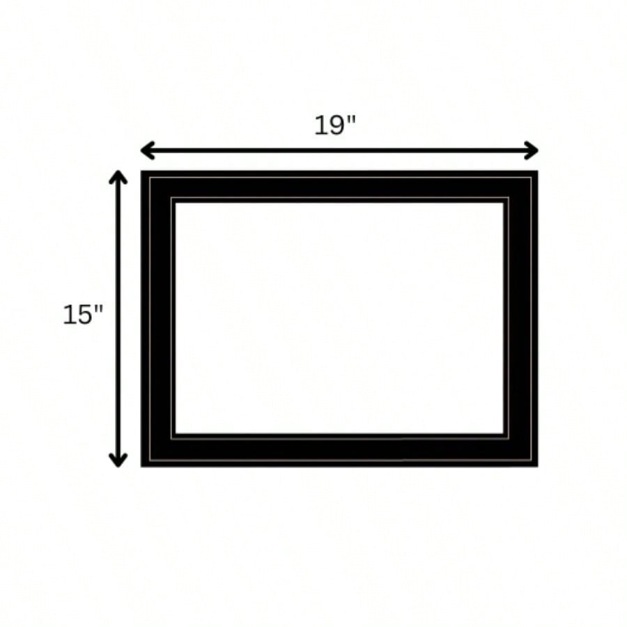 Bridges Vignette of 2 - piece By Billy Jacobs, Black Frame