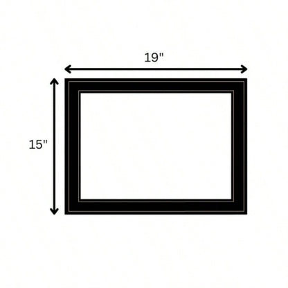 Bridges Vignette of 2 - piece By Billy Jacobs, Black Frame