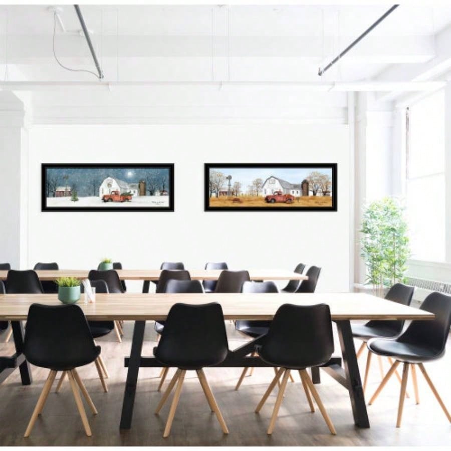 Billy Jacobs Seasonal - Autumn/Winter 2 - Piece Vignette, Black Frame