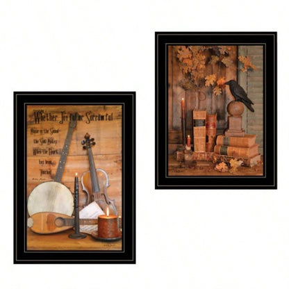 Music/ Nevermore 2 - Piece Vignette by Billy Jacobs, Black Frame
