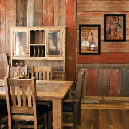 Music/ Nevermore 2 - Piece Vignette by Billy Jacobs, Black Frame