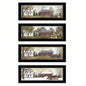 Seasons 4 - Piece Vignette by Billy Jacobs, Black Frame