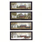 Seasons 4 - Piece Vignette by Billy Jacobs, Black Frame