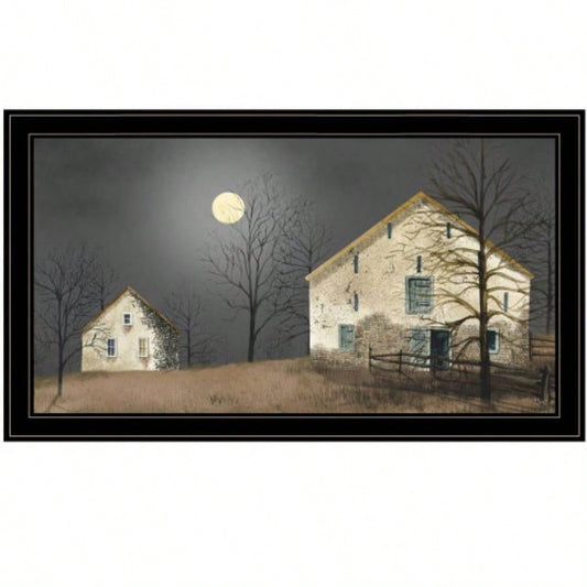 Still of Night By Billy Jacobs, Ready to Hang Framed Print, Black Frame